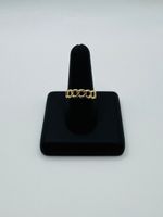 Golden farbiger Ring / Grösse: 57