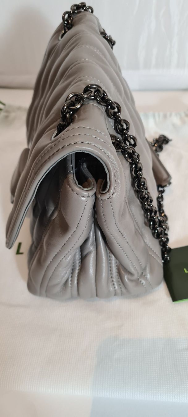 Longchamp Borse da donna: Longchamp BRIOCHE Umhängetasche S - GrauLeder – Nuovo (secondo la descrizione) da Gattikon venduto da lavric_d 2