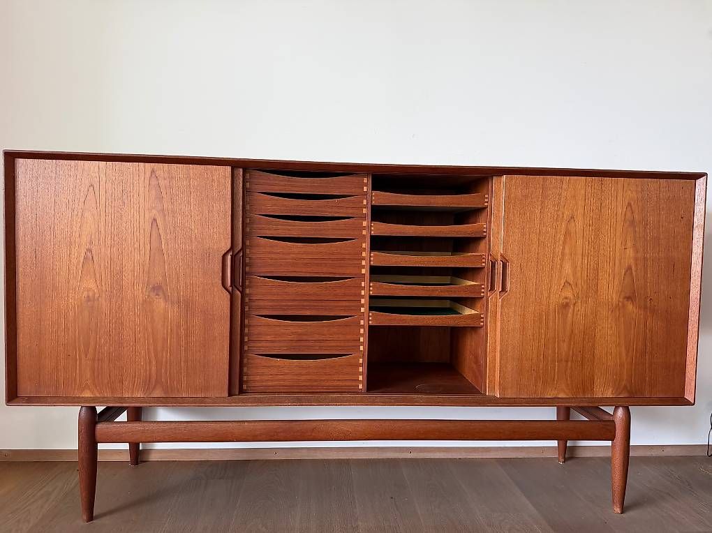 Cassettiere: Teak Sideboard Rosengren Hansen – Usato da Zollikon venduto da jazz1000 3