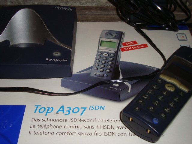 Swisscom Telefoni: phone Mobile  Top A 307 ISDN swisscom set, Occ. – Usato da Wädenswil venduto da OliveDerSpezialist