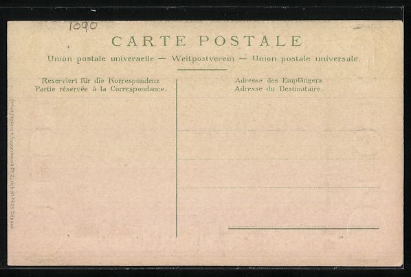 Cartoline postali: Passepartout-AK Basel, Ortsansicht mit N – Usato da Berlin venduto da bartko-reher 1