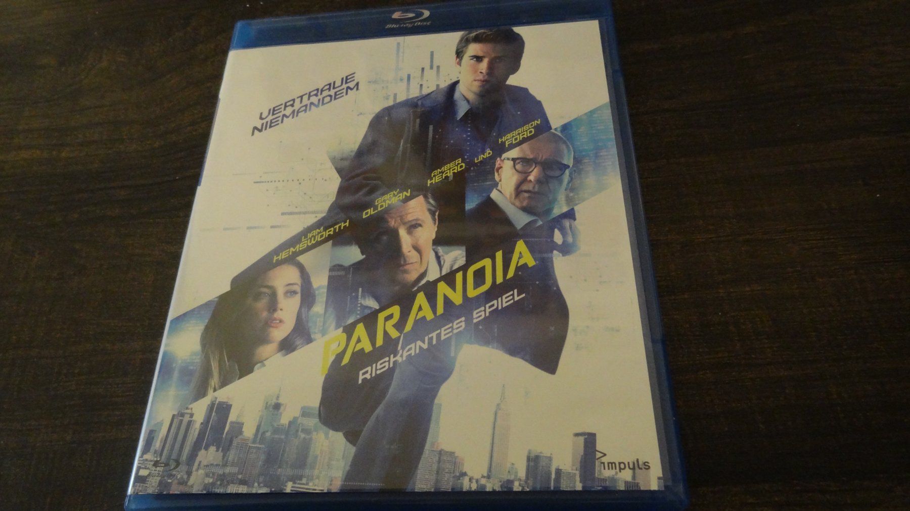 Tutti i DVDs: Paranoia - Riskantes Spiel BLU-RAY – Usato da Olten venduto da Disc-Verkauf