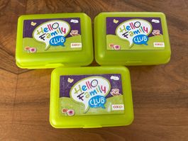 3xPraktische kleine Lunchbox - Petite boîte à lunch pratique