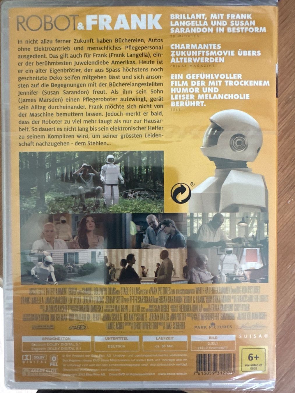 Tous les DVDs: Robot Frank (DVD) – Neuf (Voir description) à Birmensdorf ZH par Pukeko58 1