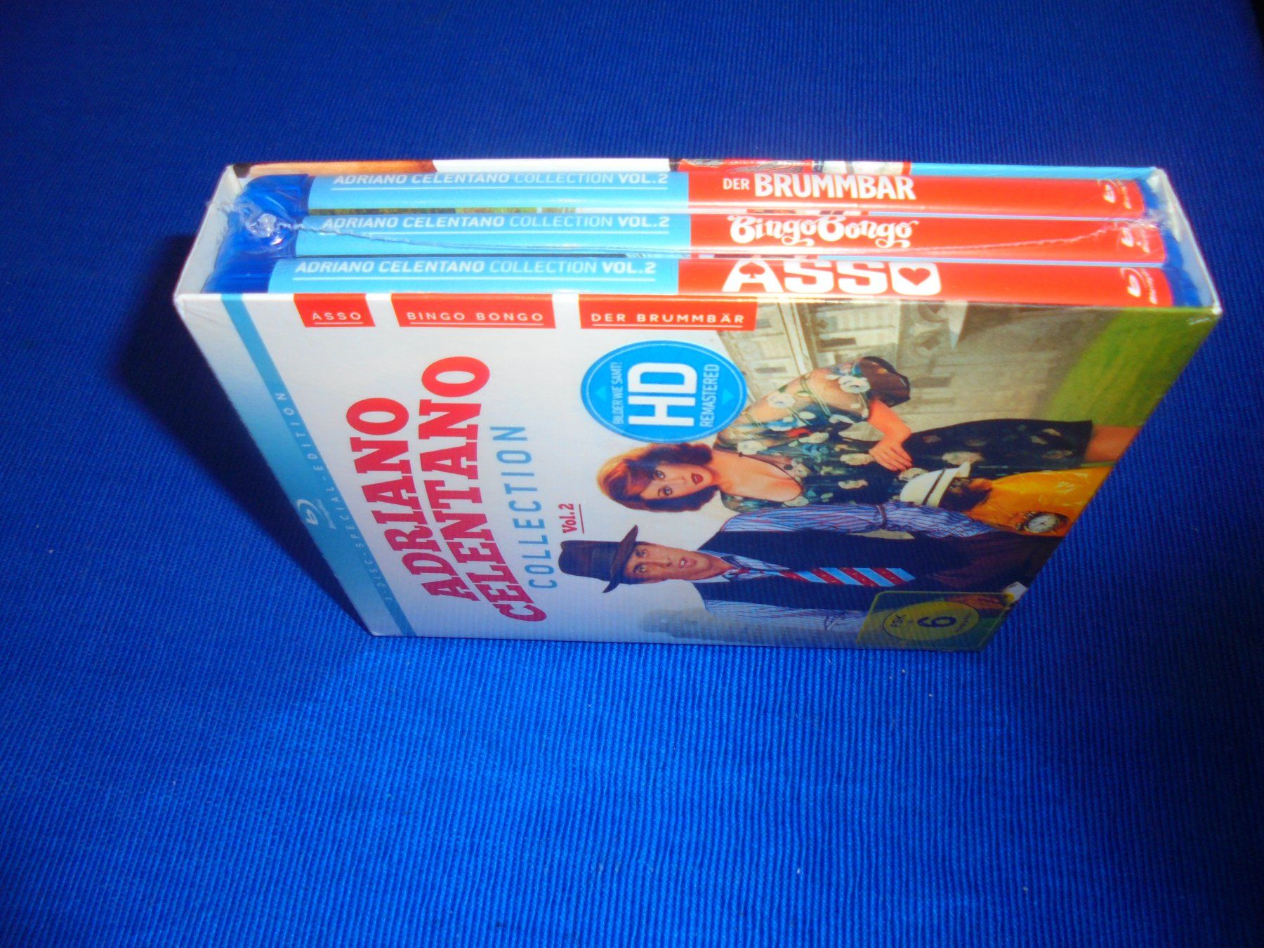 Alle DVDs: Adriano Celentano Box / blu-ray / 3 DISC HD – Neu und originalverpackt aus Wattenwil von Firebird1 4