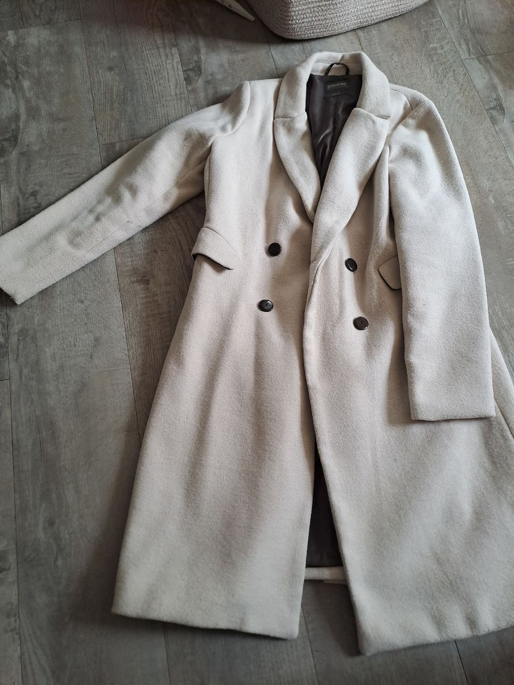 Cappotti: Chicorée Wintermantel, Grösse S, Beige – Usato da Rickenbach LU venduto da bishiida