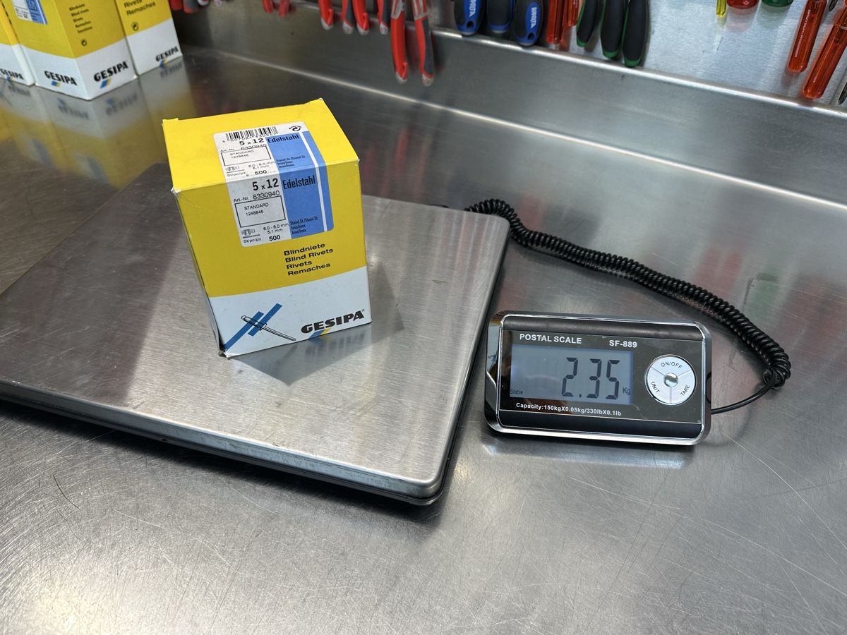 Gesipa Tutti gli attrezzi: Gesipa Blindniete 5x12mm Edelstahl – Nuovo (secondo la descrizione) da Schwende venduto da weesli 4
