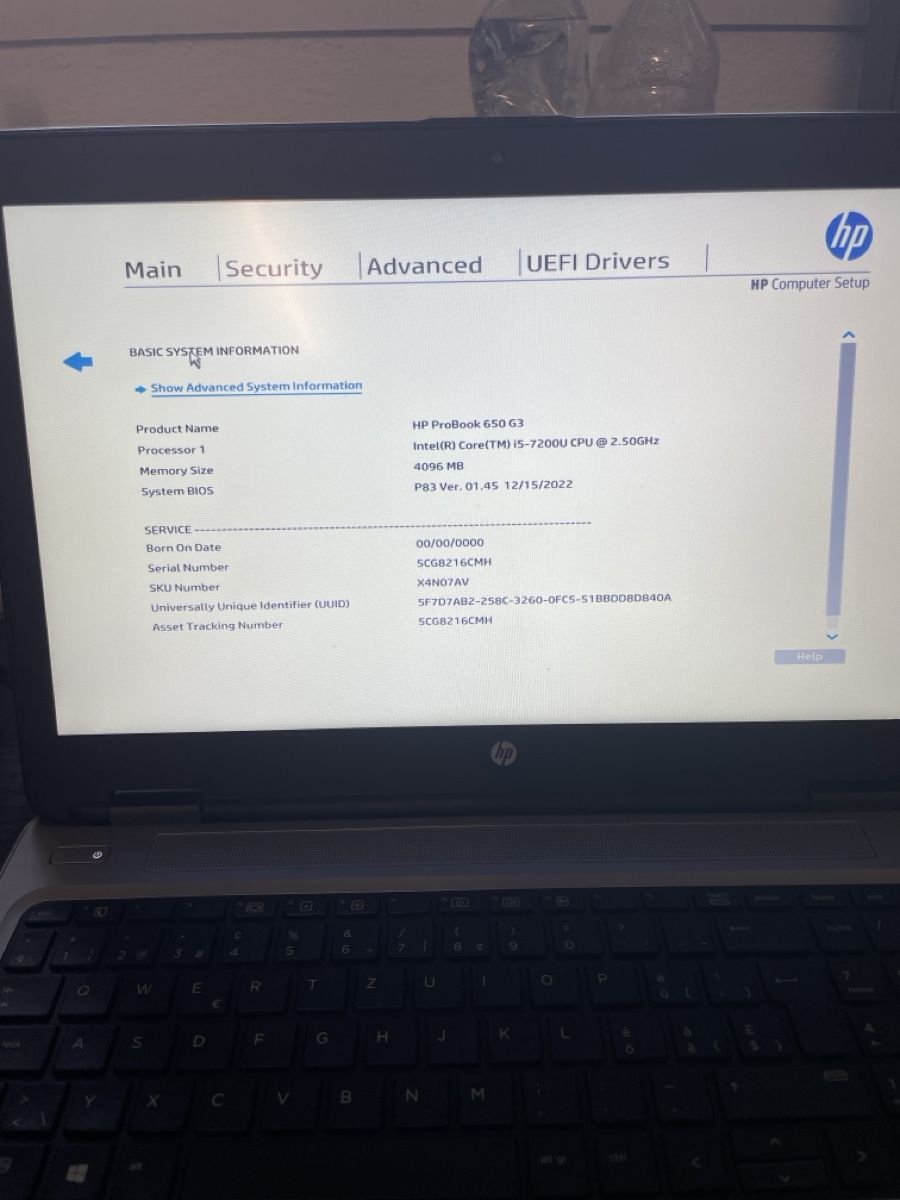 Hewlett Packard Notebooks: HP ProBook 650 G3 Bastler – Defekt aus Abtwil SG von Kueng.MultiOutlet 1