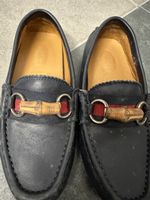 Gucci Herren Loafers Gr. 30 Dunkelblau, Top Zustand für Som
