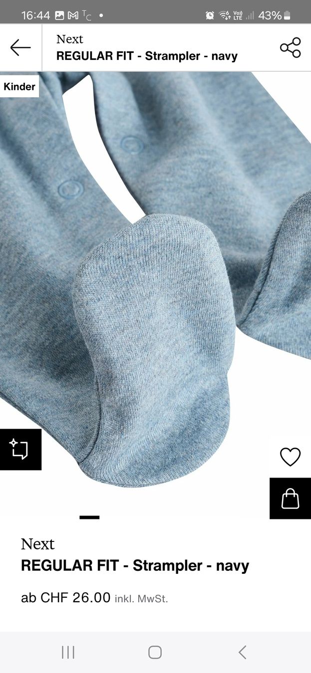 Next Pantaloni: Baby Strampler festlich, Grösse 74 – Usato da Eschenbach SG venduto da SanFranciscoCalifornia 4