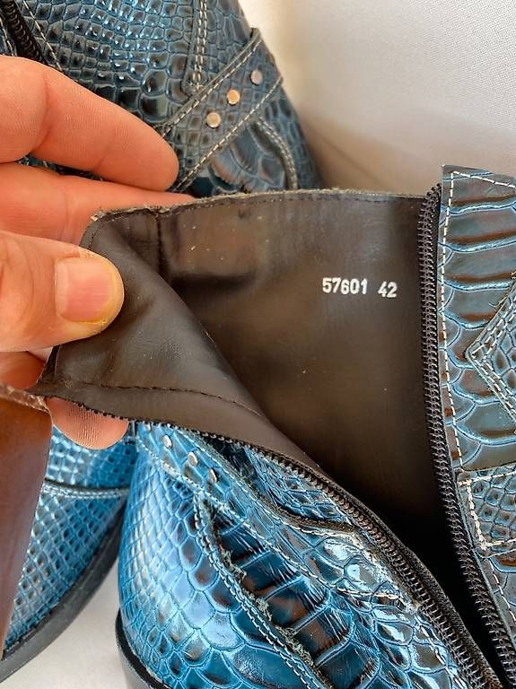Herrenschuhe:  Crocodile bottes  .taille 43 neuve – Gebraucht aus Martigny von fmo_vf5m 3