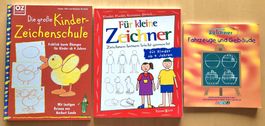 3x Zeichenschule für Kinder