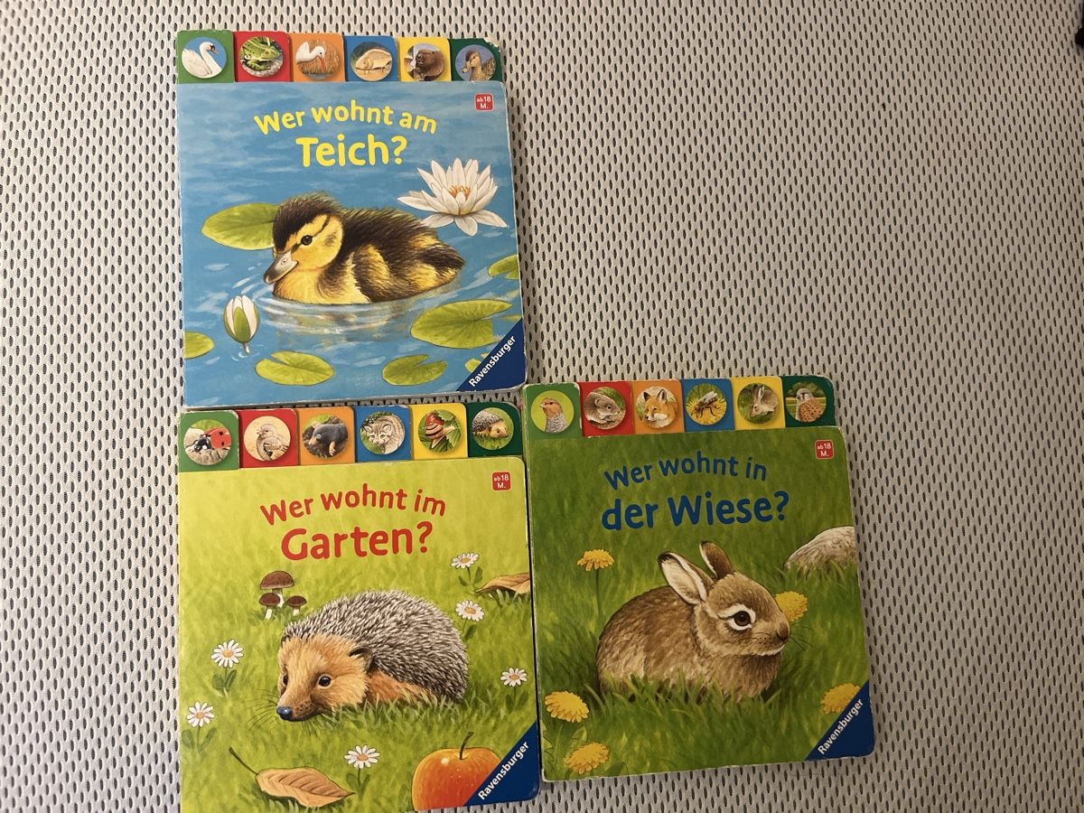 Bücher: 3 Kinderbücher ab 18 Mon. – Gebraucht aus Riehen von chr_h8fh