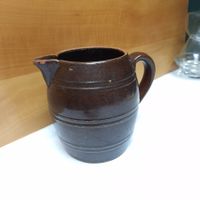 Versand möglich. Museumsreif, antiker Steingut Krug