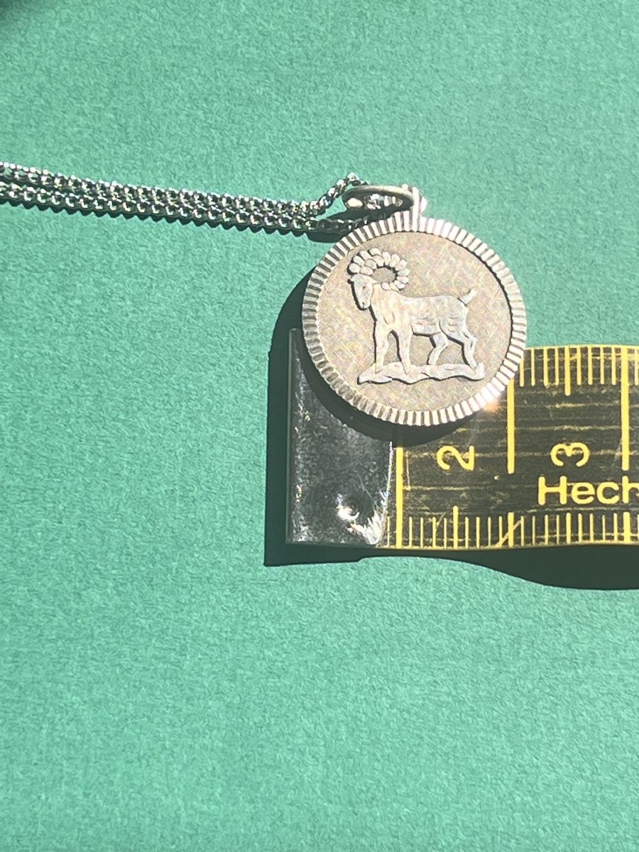 Ciondoli: Ziege SilberAnhänger (2cm) 800 – Usato da Laufen venduto da Futuremarket 3