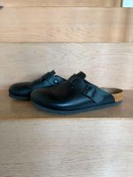 Birkenstock Boston Leder Schwarz Gr. 41 – guter Zustand