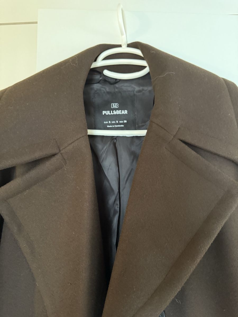 Pull&Bear Mäntel: Pull&Bear Mantel, Gr. S, Top Zustand! Braun 49 – Neu (gemäss Beschreibung) aus Schlieren von NM_Nici 2