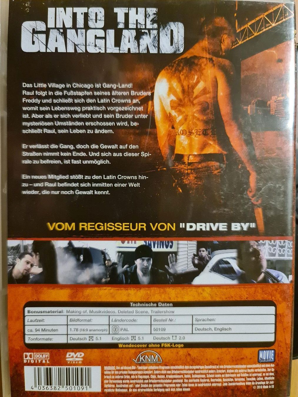 Tutti i DVDs: Into the Gangland – Usato da Dintikon venduto da Vexi 1