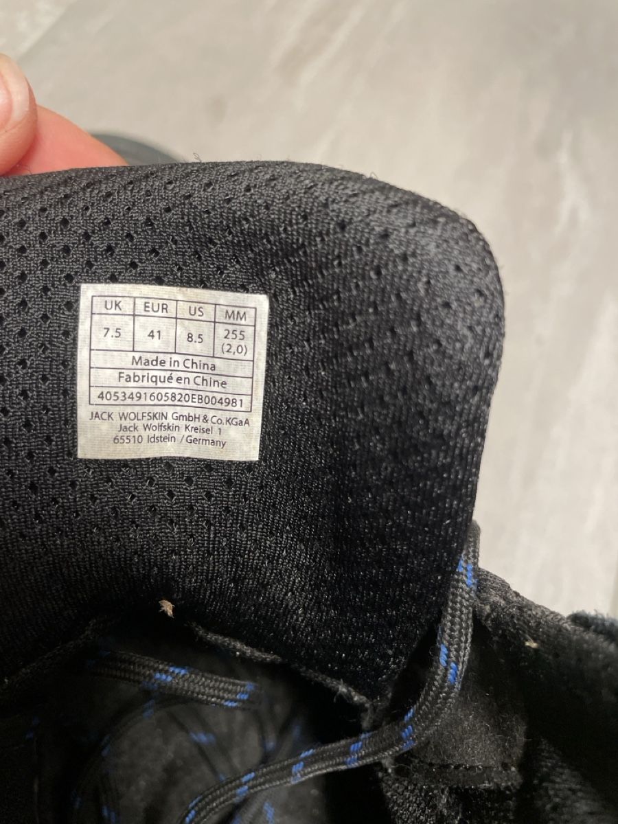Jack Wolfskin Herrenschuhe: Wanderschuhe Gr. 41 Jack Wolfskin schwarz gebraucht – Gebraucht aus Niederwil AG von Gustav4 3