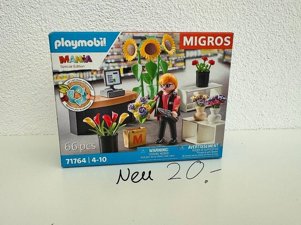 Spielzeuge: Playmobil Migros Mania  – Gebraucht aus Untersiggenthal von Mannino