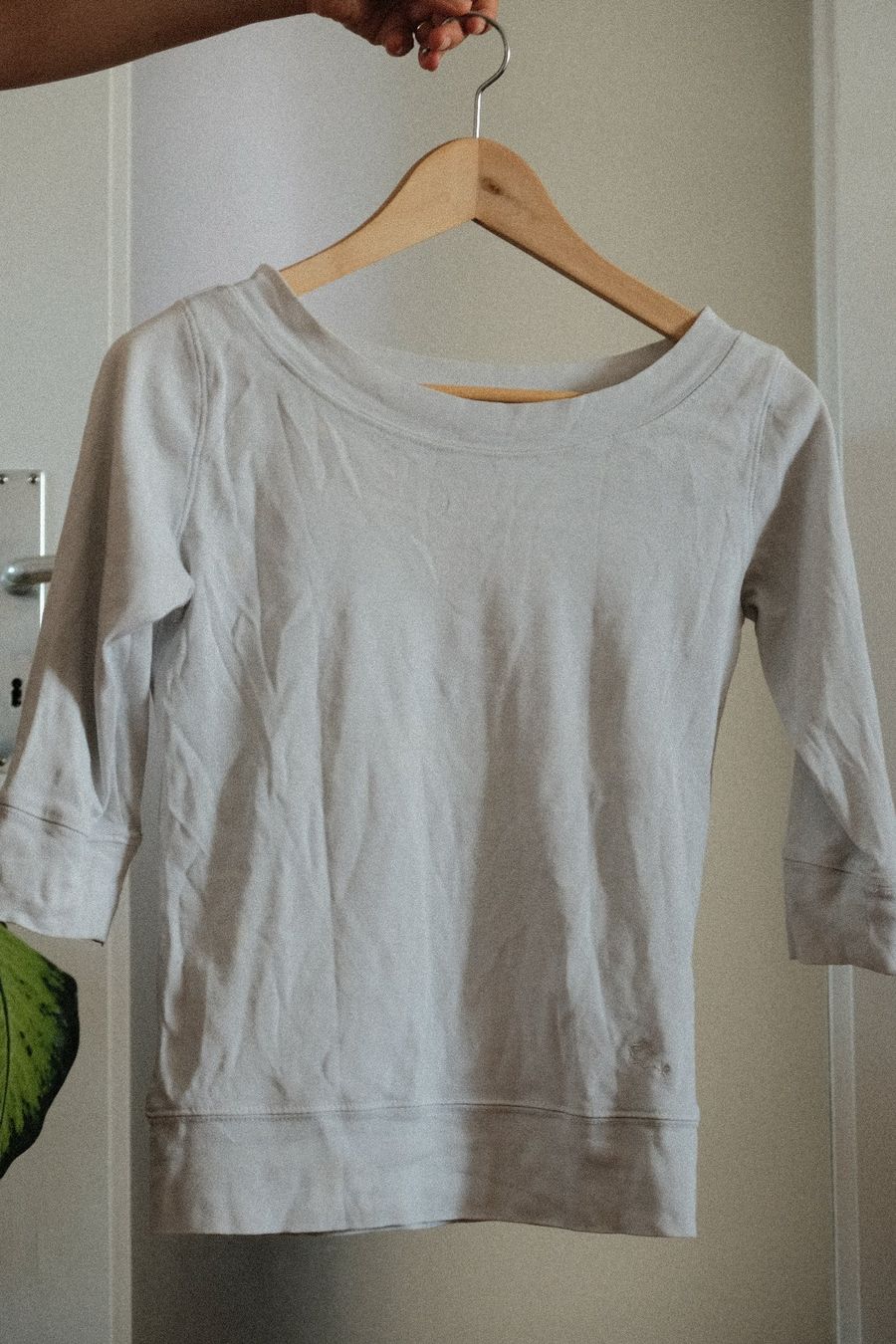 Pullover & Sweatshirts: Damen Pullover weiss/hellgrau Grösse 36 100% Baumwolle – Gebraucht aus Winterthur von nat_x9qc 3