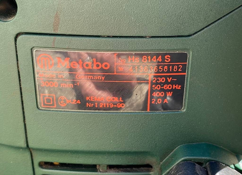 Metabo Tutti gli attrezzi: Heckenschere METABO Hs 8144 S – Usato da Urdorf venduto da Resumasa 2