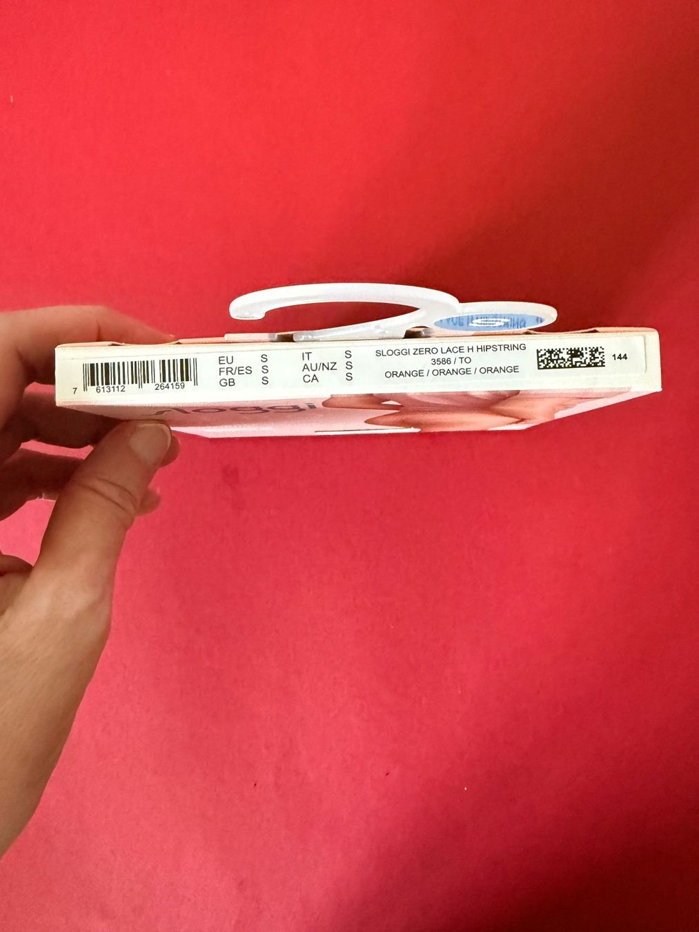 Sloggi Altra biancheria intima: SLOGGI, Hipstring Zero Lace, Grösse S, Farbe Orange, 1 Stück – Nuovo e nell'imballaggio originale da Rudolfstetten venduto da gst_g7xl 1