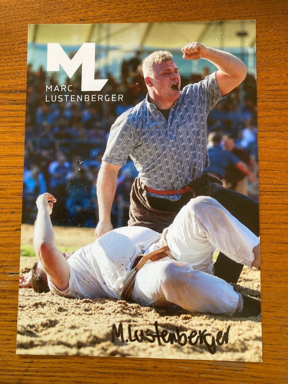 Autogramme: Marc  Lustenberger  /  orig. AK – Neu (gemäss Beschreibung) aus Lovens von Traktor69