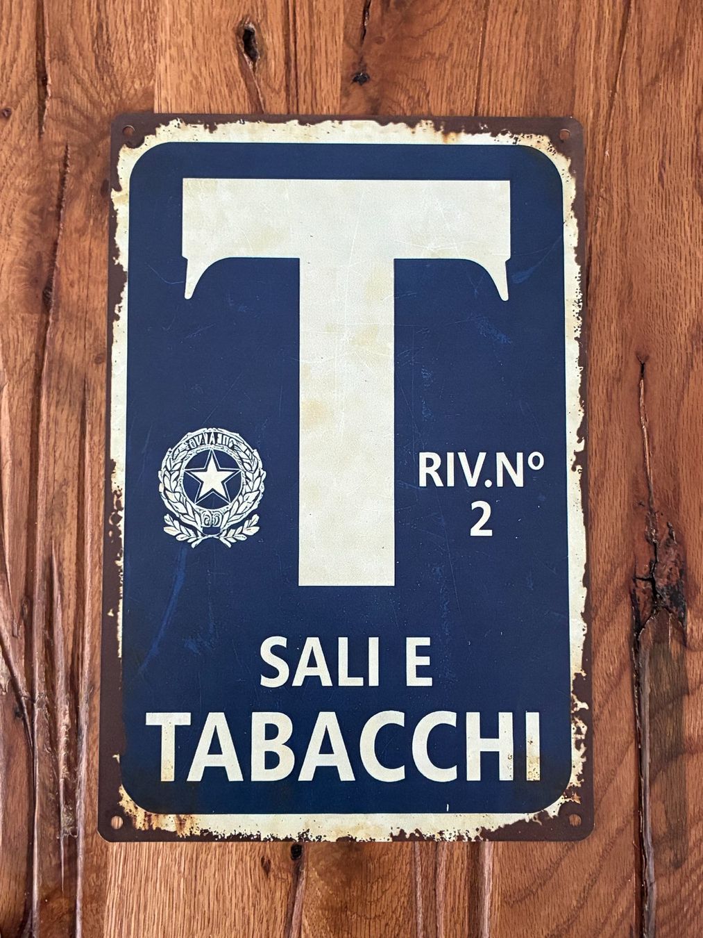 Insegne: Sali e Tabacchi - schönes Retro Schild - 20x30 CM - neu!!! – Nuovo e nell'imballaggio originale da Bremgarten AG venduto da Eurotiz