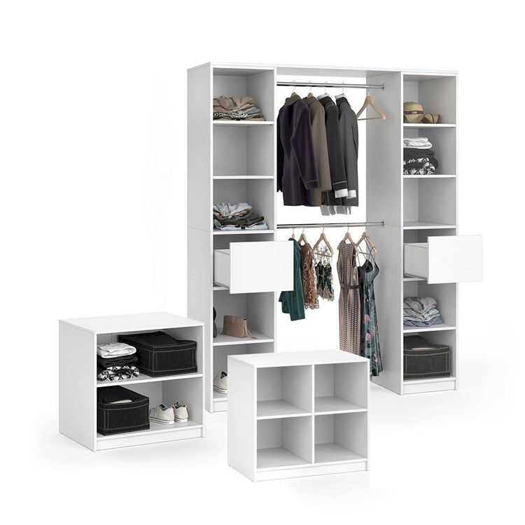 Vicco Visit XXL Kleiderschrank weiß | Kaufen auf Ricardo