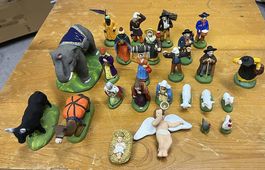 Santons / Krippenfiguren de Marcel Carbonel