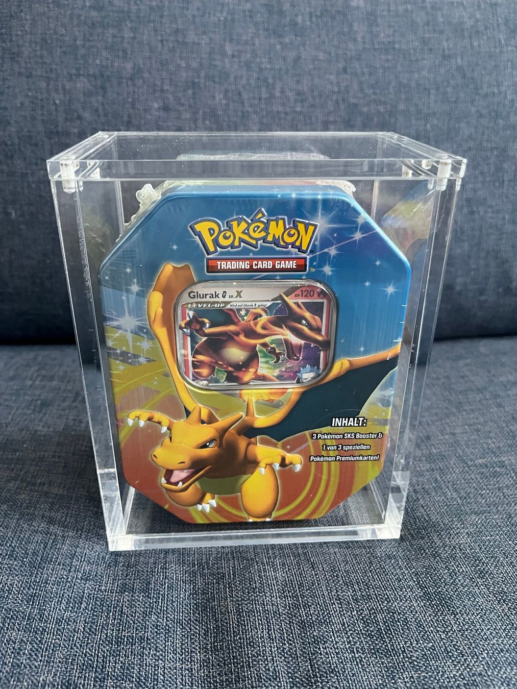 Pokémon Carte collezionabili: Pokemon - Glurak Tin Box sealed - deutsch – Nuovo e nell'imballaggio originale da Zürich venduto da Nostalgia