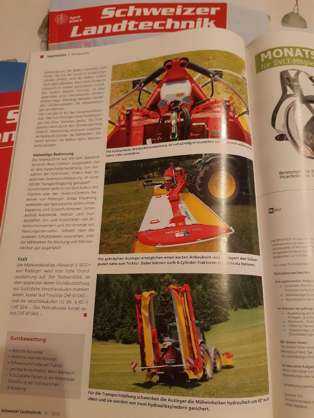 Riviste & Magazine: Schweizer Landtechnik Hefte, Zeitschrift mit div. Traktoren – Usato da Ramersberg venduto da Subski300 4