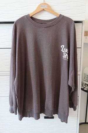 Damen-Sweater, Vintage-Look, Grösse 54, 80% Baumwolle - NEU
