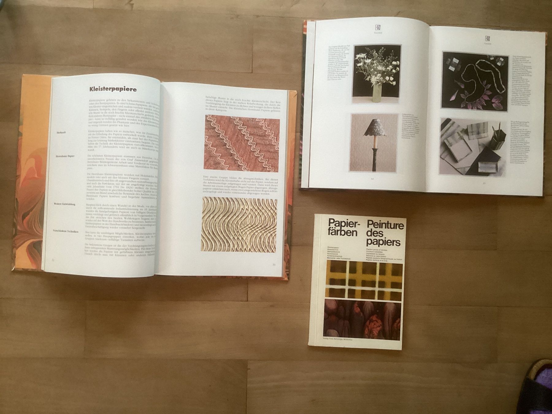 Libri: Bücher zu den Themen Papierfärben, Buntpapiere – Usato da Muttenz venduto da rob_sc8s 1