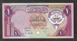 Kuwait  1  Dinar  Bankfrisch