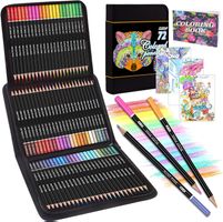 Buntstifte 72er Set Premium Reißverschlusstasche