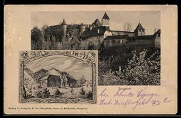 AK Burgdorf, Schloss und Ortsansicht