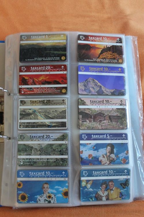 Cartes de téléphone: Grosse Tax Card Kollektion – D'occasion à Zürich par Mark_Hi-Tech