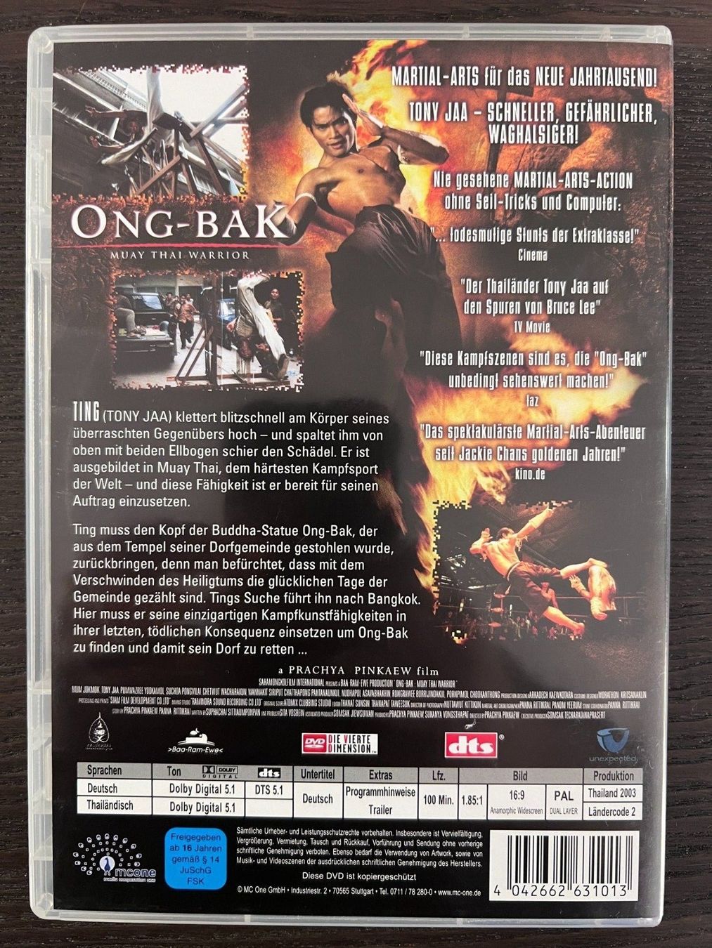 Tutti i DVDs: Ong-Bak – Usato da Zürich venduto da FilmFreunde 1
