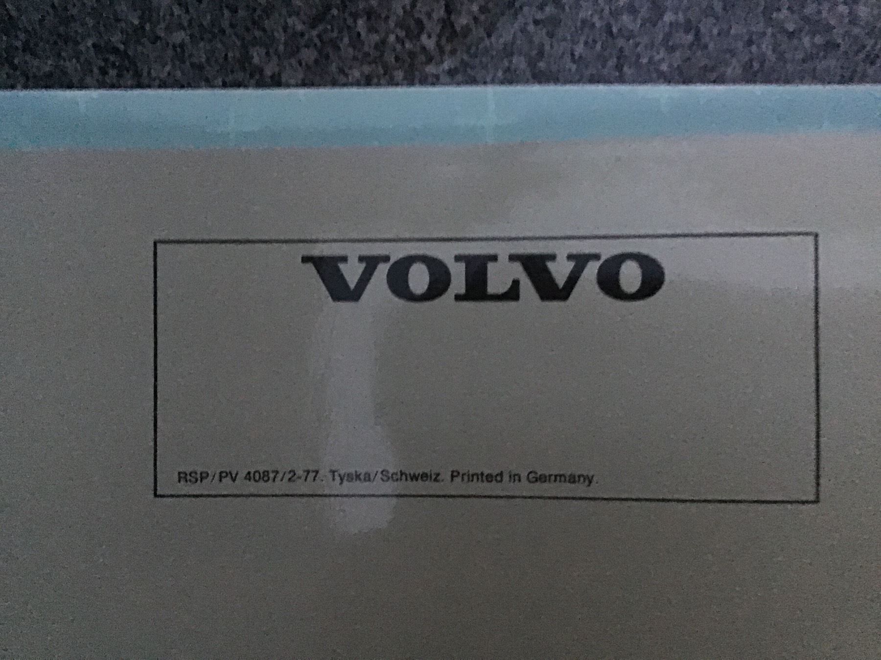 Volvo Documents: Volvo 264 Verkaufsprospekt Febr. 1977 – D'occasion à Scherzingen par Starseller62 5