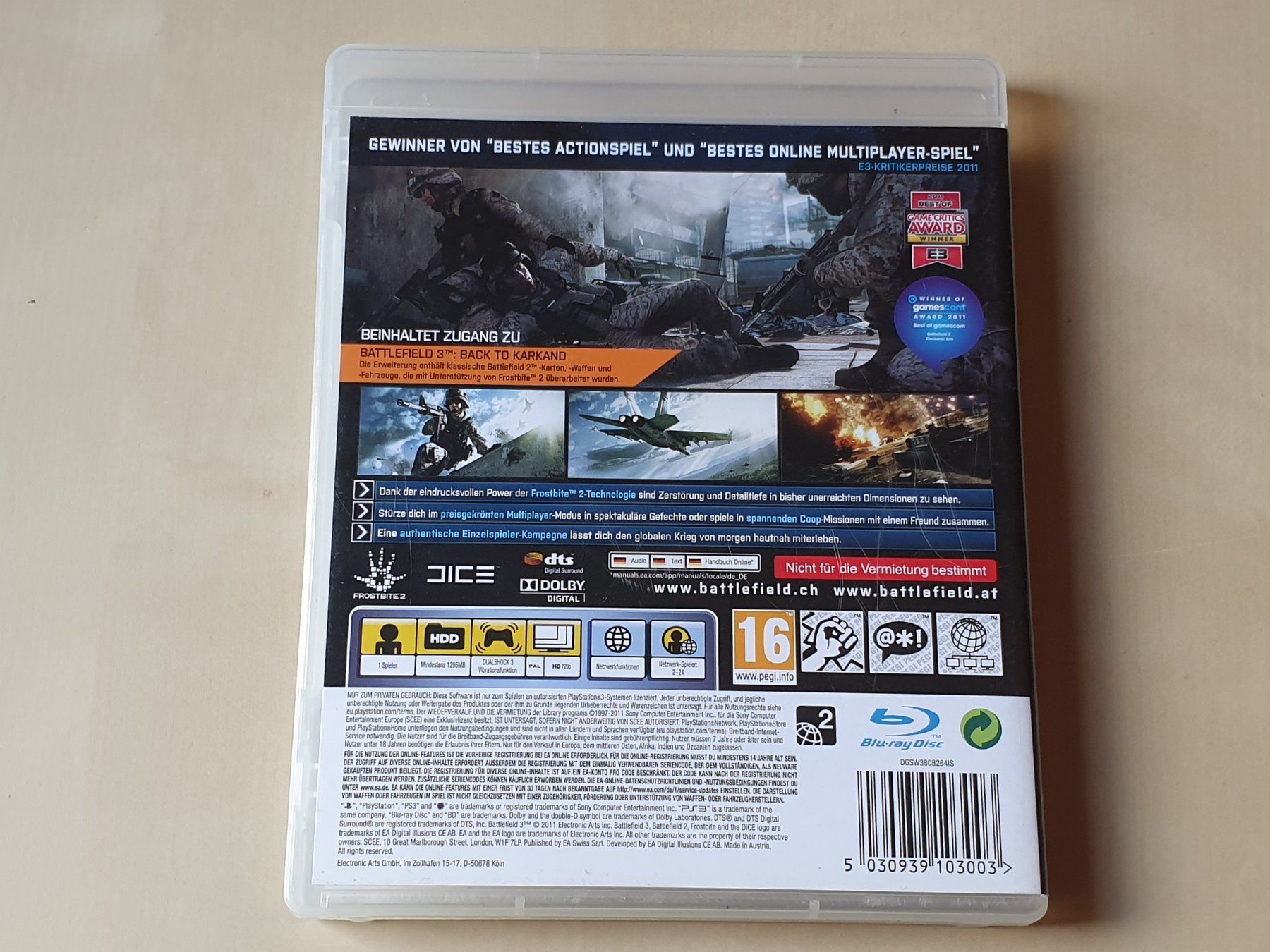 Sony Giochi: Battlefield 3 – Usato da Stansstad venduto da collectorsshop 1