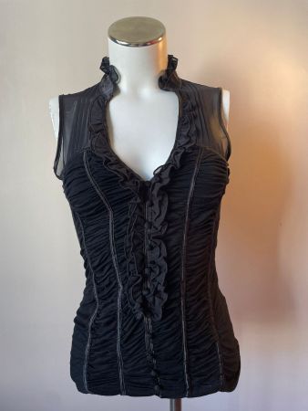 Top gothique - corset style - Taille M