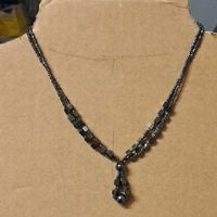 Sparkling Hematite Necklace for Winter Outings