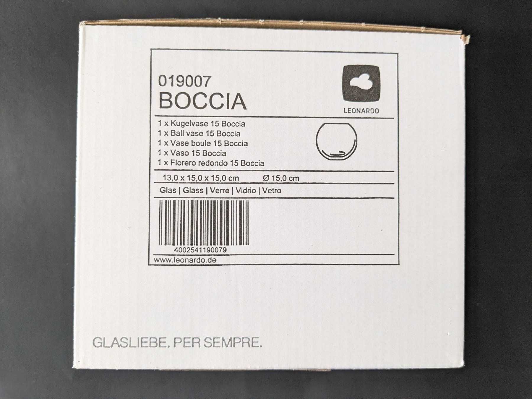 Vasi & Recipienti: LEONARDO Kugelvase "BOCCIA" – Nuovo (secondo la descrizione) da Dintikon venduto da Restwert_Dintikon 4
