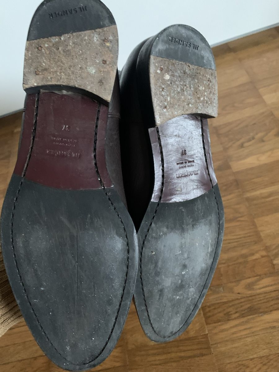 Scarpe da donna: Jil Sander leder stiefel – Usato da Zürich venduto da Nikuska32 3