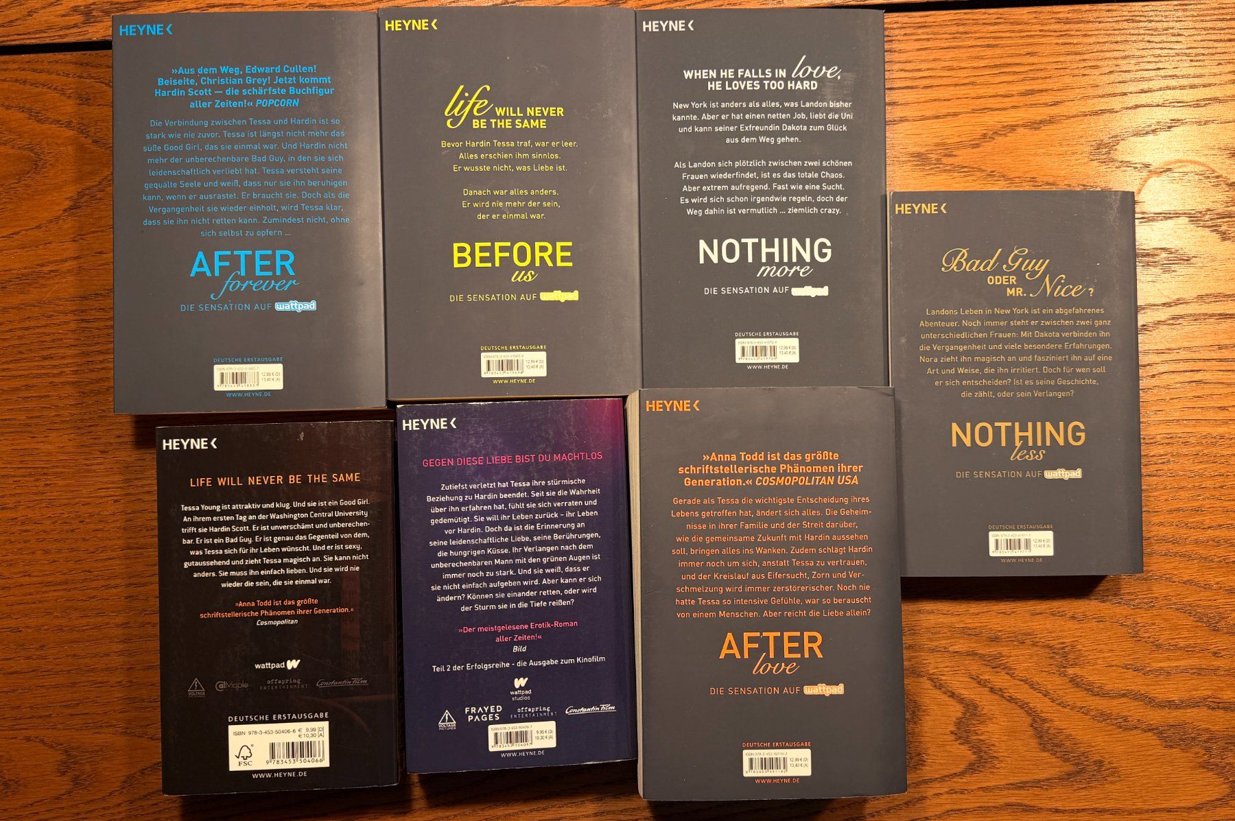 Libri: After Reihe - Anna Todd – Usato da Gränichen venduto da Andi71 1