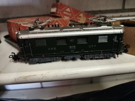 Märklin H0 Konvolut – alte Lok, Wagen, Gleise & Trafo