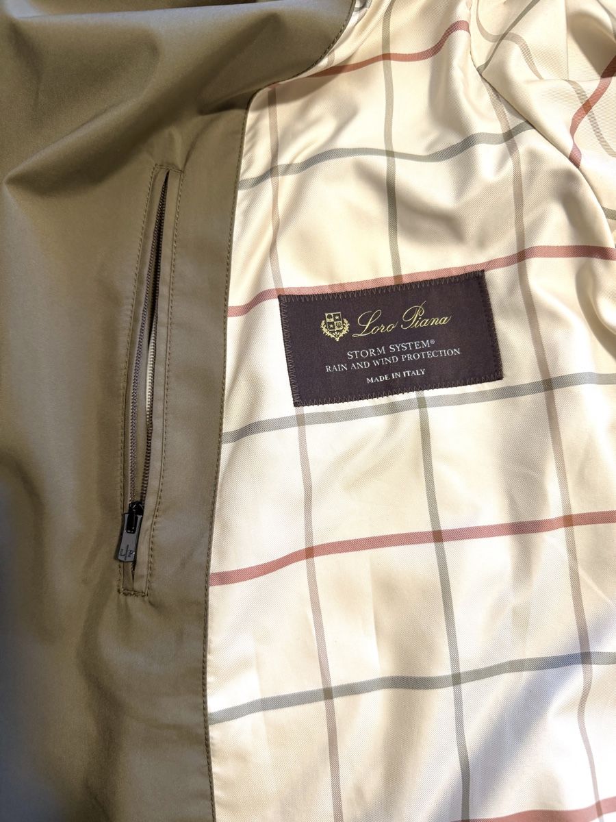 Loro Piana Mäntel: STORM SYSTEM® RAIN AND WIND PROTECTION – Neu (gemäss Beschreibung) aus Fully von Rikikaka 5