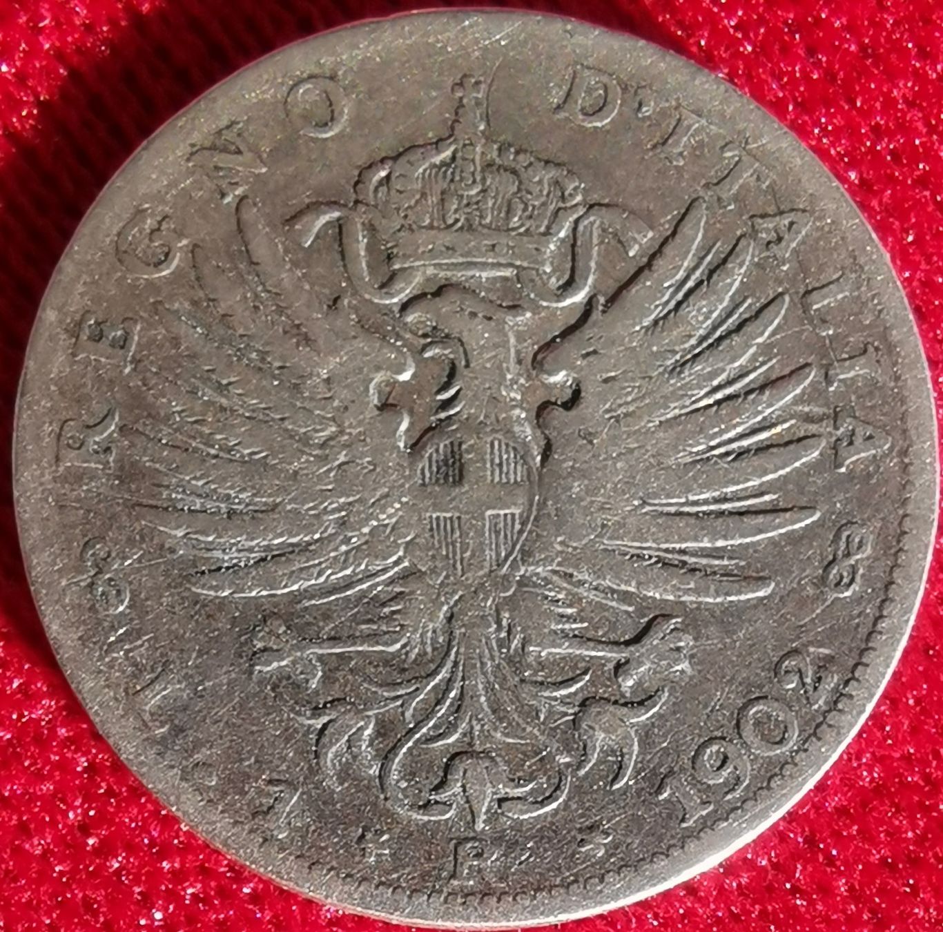 Tutti le monete: 1 Lire 1902 Vittorio Emanuele III Silber – Usato da Küssnacht am Rigi venduto da Gold_und_mehr